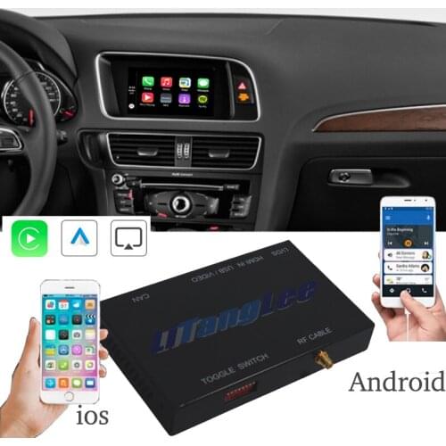 Car Camera Carplay Decoder Adapter For Audi Q5 SQ5 8R MMI 3G Mirror Link Display Android Auto Play 360 BirdView