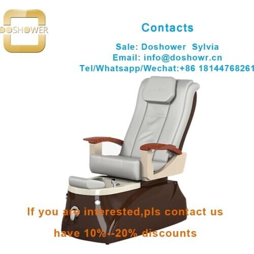 Doshower DS-W20105 foot spa pedicure massage chairs with deluxe spa pedicure chair for pedicure chair on sale