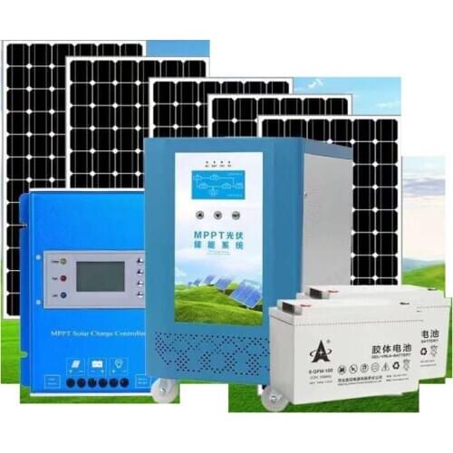 Home use energy storage off grid 1000w 3000w solar energy systems