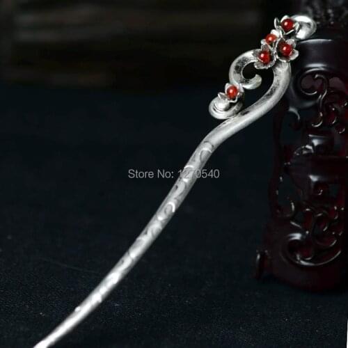 Ethnic jewelry fashion vintage hair accessories,thailand tribe tibetan silver hair jewelry, ethnic hair stickers hairpins