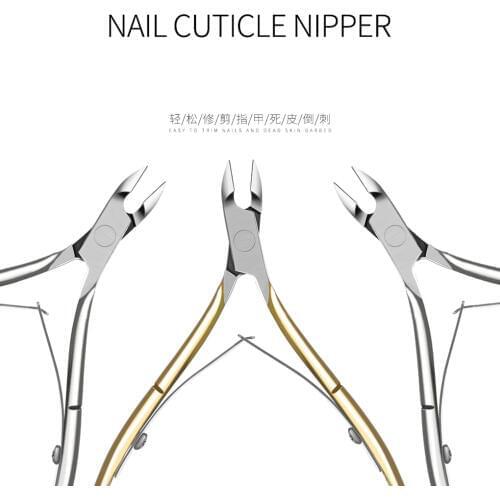 BGVfiveNail Cuticle Nipper Edge Cutter Clipper Scissor Pedicure Dead Skin Remover Trimming Manicure Nail Art Tool