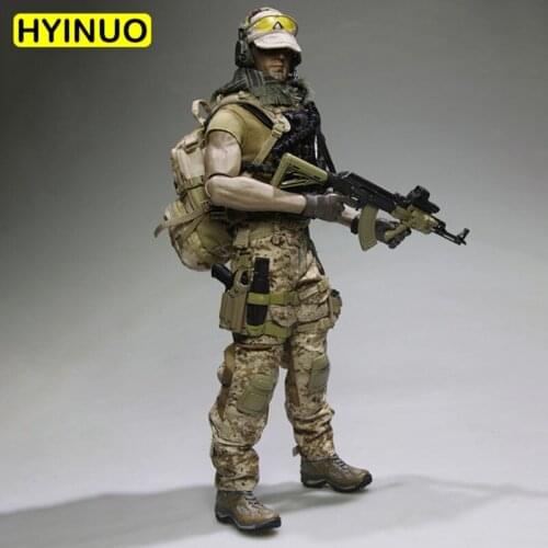 1/6 Scale US Army Special Forces Scouts Special Forces Military Costume Set F 12" Action Figure Male Body