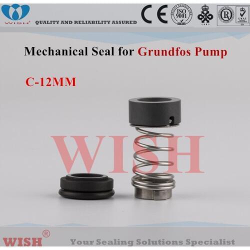 12MM Grundfos type C mechanical seal