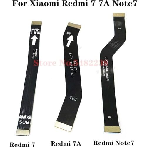 Original Motherboard Connection Cable For Xiaomi Redmi 7 7A Note7 USB Data transfer tape Main Board Ribbon