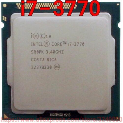 Original Intel CPU Core i7 3770 SR0PK Processor 3.40GHz 8M Quad-Core i7-3770 Socket 1155 free shipping speedy ship out