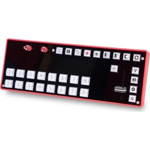 TYST Vmix Mini Switcher Control Panel MIDI2.0 Video Recording Switchboard Type C interface for Vmix OBS New Media Live Youtube