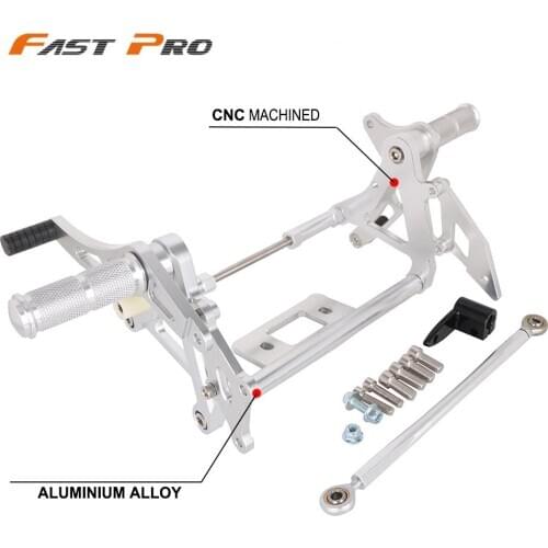 Motorcycle CNC Adjustable Billet Foot Pegs Pedals Rest Footpegs For HONDA Z50 Z 50 Monkey