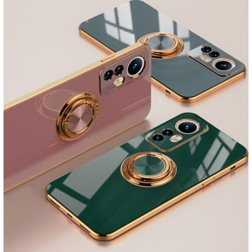 Luxury Magnetic Ring Case For Xiaomi Redmi Note 10 Note 10S Phone Stand Holder Slim Back Covers Redmi Note 10 Note10S Note10 S