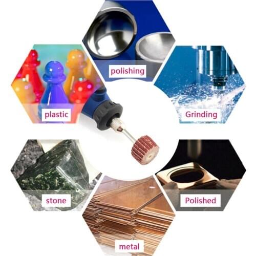 Grinding Flap Wheel Disc 10Pcs Replace Replacement Sanding Accessories