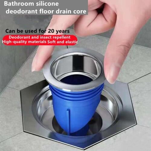 Shbbwer drain sink valve stainless ball filter floor drain backflow silica gel sealing ring 36-40mm