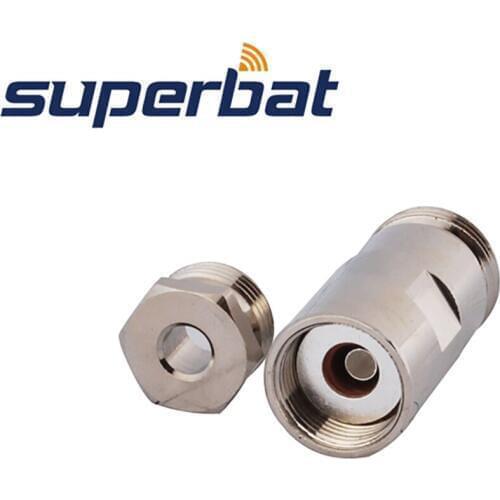 Superbat N Clamp Jack Straight Connector for RG58 RG142 RG400 LMR195 Coaxial Cable