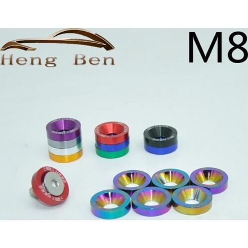 M8 universal Fender Washers washers and bolt 8MM 1set=6pcs