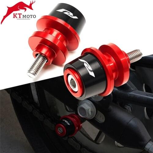 For YAMAHA YZFR1 YZF-R1 YZF R1 2000-2021 2020 2019 2018 Motorcycle CNC High quality Swingarm Spool Slider Stand Screws
