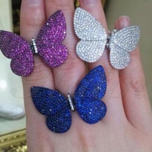 Xa369 Luxury Wedding&Party Jewelry for Women, Fashion cute&sweet AAA CZ fancy stones crystal shinning long drop tassel dab