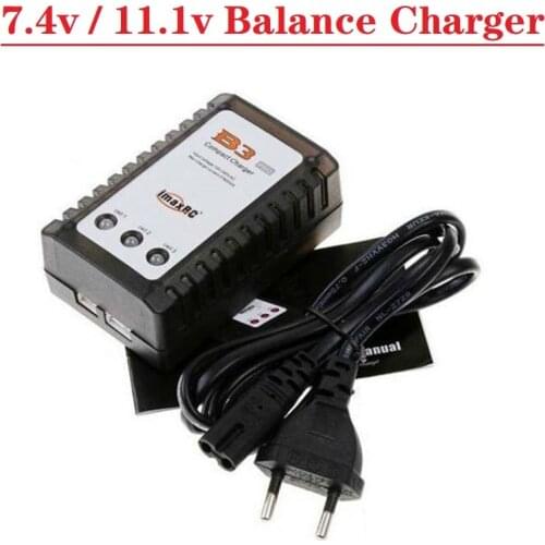 IMax B3 Pro 7.4V/11.1V Battery Charger For B3 LiPo Battery Balance Power Compact Charger For RC FPV Racing Drone 2S/3S Battery