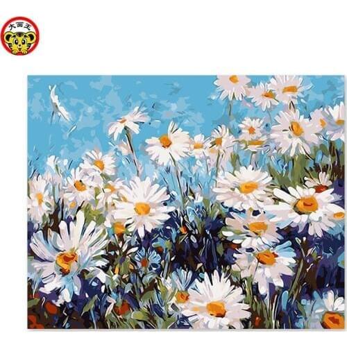 Painting by numbers art paint by number DIY decoration living room bedroom sofa background painting to spend your own painting