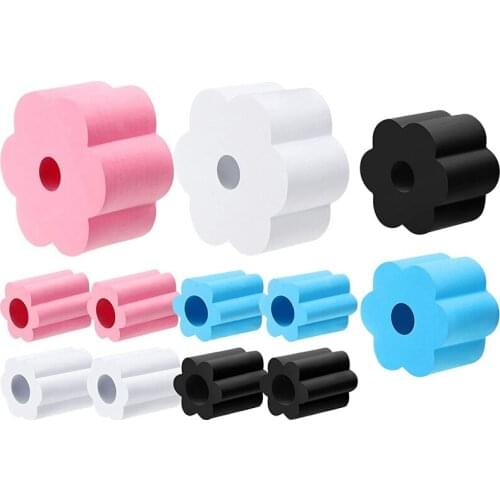 12 Pieces Cup Turner Foam Set Tumbler Turner Foam 4 Colors Cup Turner Inserts Accessories Cup Spinner Sponge