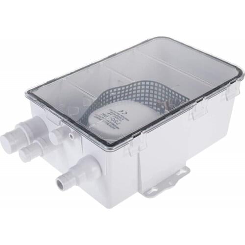 12V&24V 750GPH Multi Port Inlet Marine Rv Shower Sump Pump Drain Kit System DC Automatic Submersible Pumps For Ships And Yachts