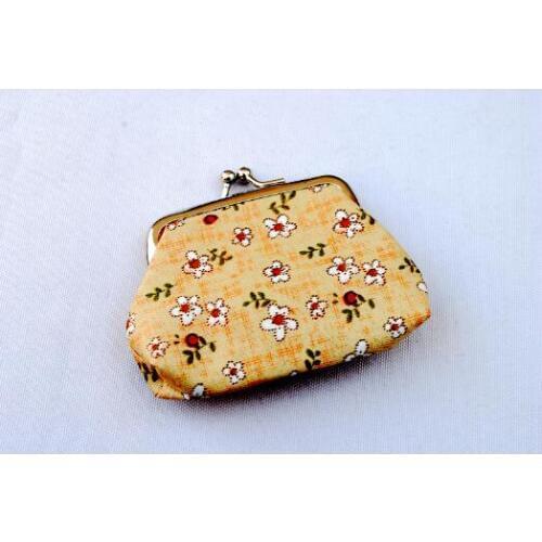 2021 New Flower Pattern Retro Wallet Female Purse Bag Women Wallets and Purses Vintage Short Wallet Coin Purse Women Small Walle