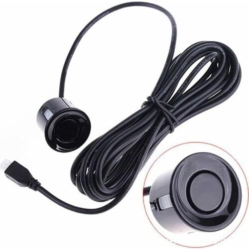 4 Sensors Buzzer 22mm Car Parking Sensor Kit Reverse Backup Radar Sound Alert Indicator Probe System 12V Prevent Collision