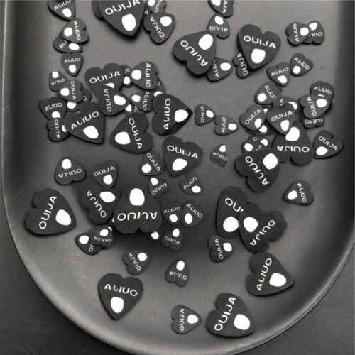 60g Heart Polymer Clay Slices Sprinkles for Kids Diy,Craft/Nail Art/Scrapbook Decoration,Filler Polymer Clay Embellishment