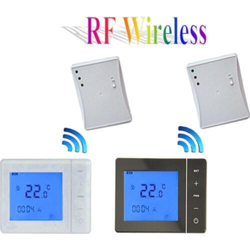 Wireless Thermostat 3A Digital Water Floor Heating Thermostat AC100-240V RF 433mhz Temperature Controller Valve control