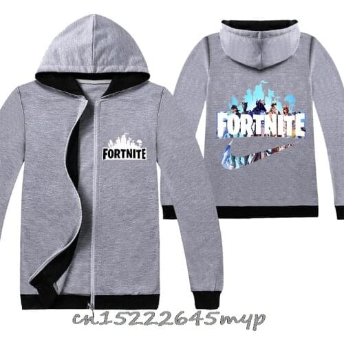 Kids Children Halloween Cotton Costume Funny Witer Hoodie Sweatshirt Birthday Party Fortnite Jacket Outwear New