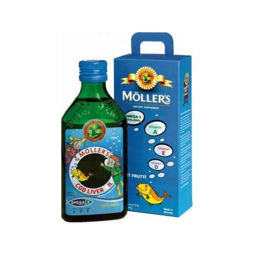 Möllers Fish Oil Syrup 250 ml - Tutti Frutti