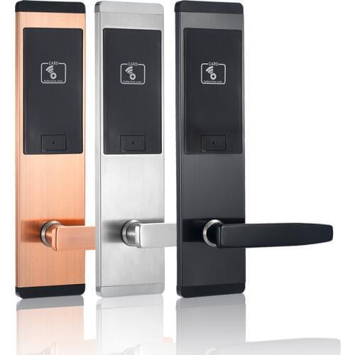 Electronic RFID Swipe Card Hotel Door Lock
