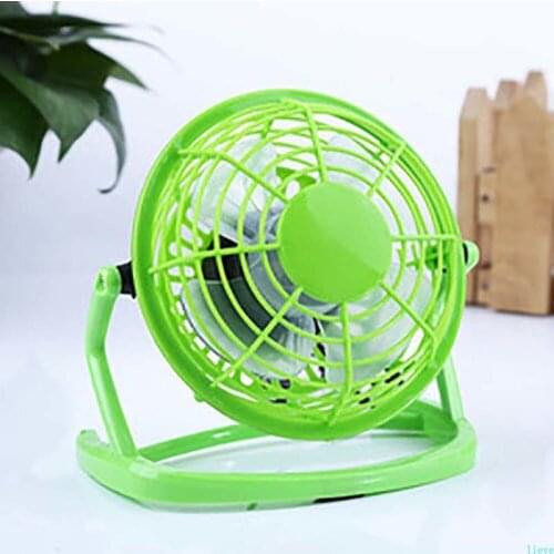 2021 NEW USB Mini Fans Portable DC 5V Small Desk USB Cooler Cooling Fan Operation Super Mute Silent For PC / Laptop / Notebook