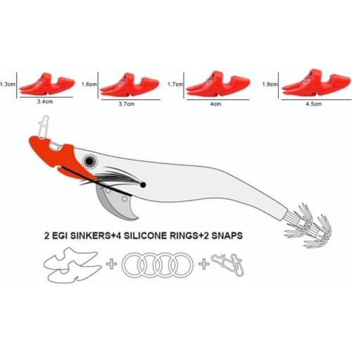 New wooden shrimp with weight of various bait accessories fishing gear fishing supplies