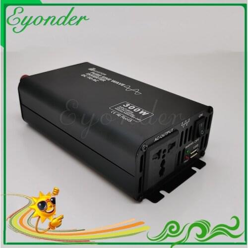24 36 48 60 72 12 volt dc to ac converter output 110v 115v 120v 130v 200v 220v 230v 240v Pure Sine Wave inverter in LED Light