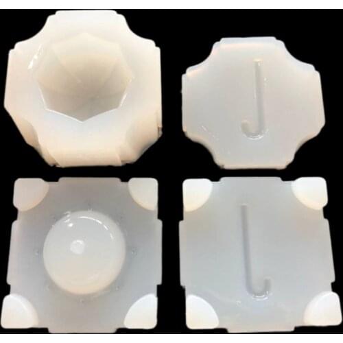 Mirror New Stereo Rain Umbrella Silicone Mold Crystal Epoxy Pendant Mold 16550