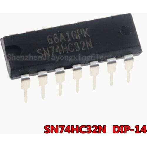 10PCS SN74HC32N DIP14 SN74HC32 DIP 74HC32N 74HC32 new and original IC