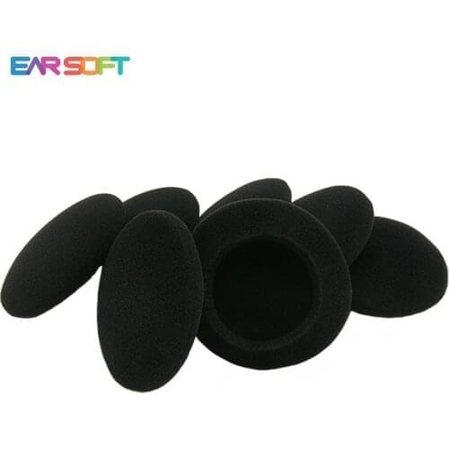 Earsoft Ear Pads Replacement Sponge Cover for Sennheiser PMX60 PMX100 PX100 PX20 HD15 Headset Parts Foam Cushion Earmuff Pillow