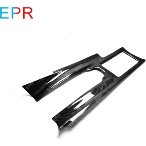 For Nissan GTR R35 Carbon Fiber Center Console Cover (LHD) Body Kit Car Tuning Part For R35 GTR Interior