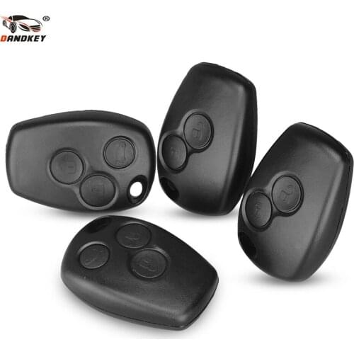 Dandkey For NISSAN 2 3 Buttons Remote Key Shell Fob Case For Renault Megane Modus Laguna Logan DACIA Sandero Fluence Clio Kangoo