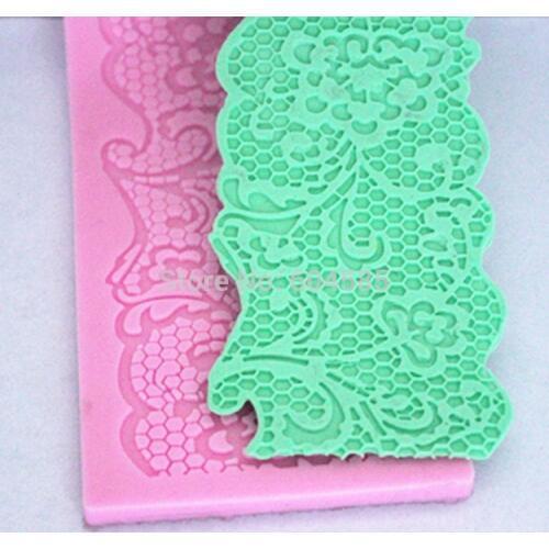 FM603 flower instant lace mold cake mold silicone baking tools kitchen accessories decorations for cakes Fondant Sugarcraft