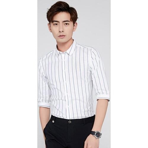 Мужские полосатые рубашки Fuyubetter China At AliExpress