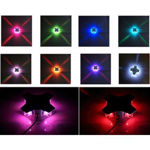 Wholesale Price Factory Hot selling 4W Warm Cold White LED wall lamp cross star light 4W outdoor wall light AC85~265V