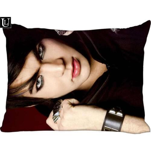 Custom Adam Lambert Rectangle Pillow Cover Size 45x35cm (one side) Print Custom Zipper Polyester Cotton Pillowcase more size