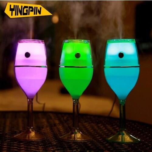 Lover gift Aroma Essential Oil Diffuser Ultrasonic Air Humidifier 7 Color Changing LED Lights for Office Home Car clean air