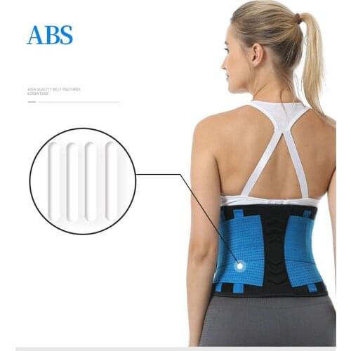 Waist Support Belt Back Waist Trainer Trimmer Belt Gym Waist Protector Weight Lifting Sports Body Shaper Corset Faja Sweat