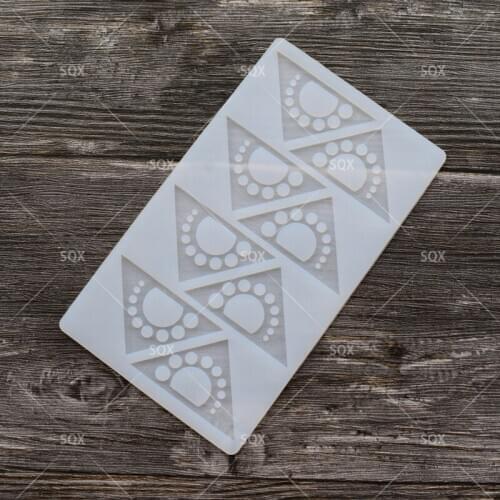 Hollow Tri-angle Shape Silicone Chocolate Cake Mold, Cake Decorative Tools, Kitchen Accessories Cake Chocolate Mould SA77