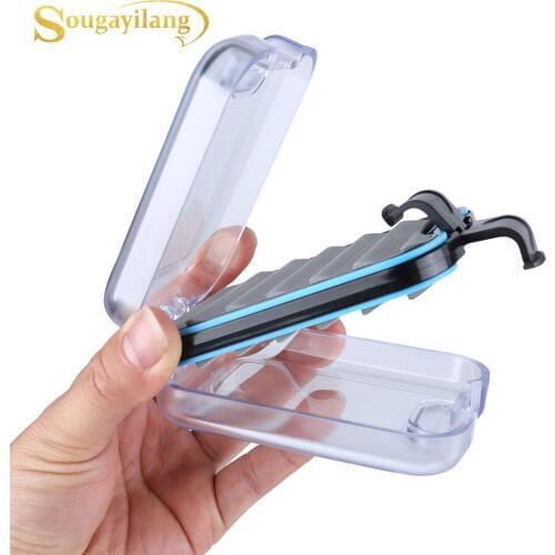 Sougayilang Hot Sell Fly Fishing Box Fake Bait Lure Fishing Box Accessorie Fashing Tackle Box Carp Fishing Box