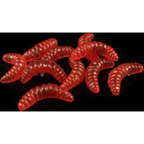 50pcs/lot Wobblers Fishing Lure Maggot Grub Soft Bait Worm Swimbaits Silicone Soft Lure Artificial Bait for Fishing Peche YE66