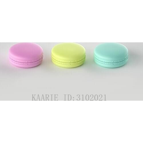 5g 10/30/50pcs Empty Cute Candy Color PP Cosmetic Containers,DIY Pink/Yellow/Green Cream Jar,Portable Travel Foundation Package