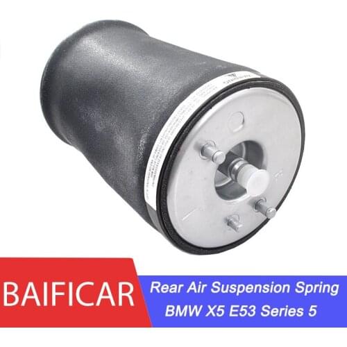 Baificar For BMW X5 E53 Left Right Rear Air Suspension Spring Bag Air Shock 37126750356 37126750355 37121095579 37121095580