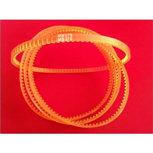 Household selvage copying motor motor belt single-sided tooth MB-370 circumference 370