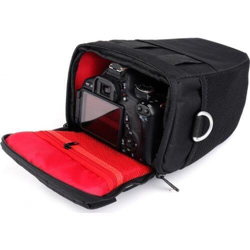 DSLR Camera Bag Case For Canon EOS 4000D M50 M6 200D 1300D 1200D 1500D 77D 800D 80D Nikon D3400 D5300 760D 750D 700D 600D 550D